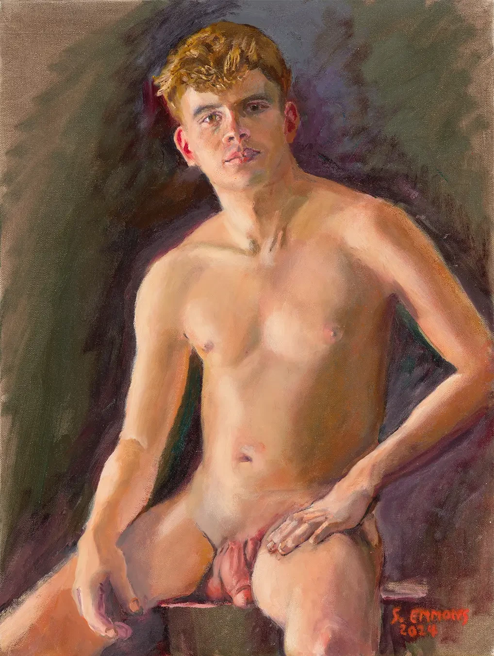 Matt, Seated