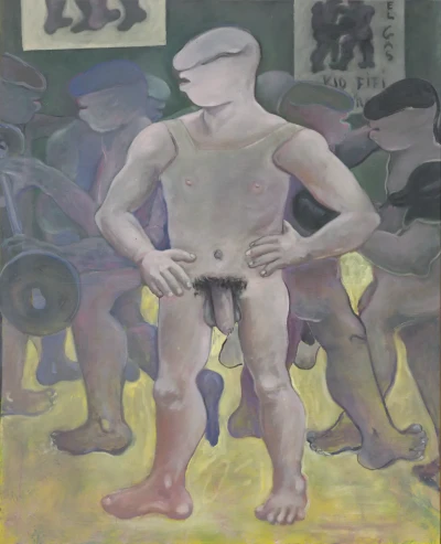 Print de Aluminio de "Print de "En el gimnasio""