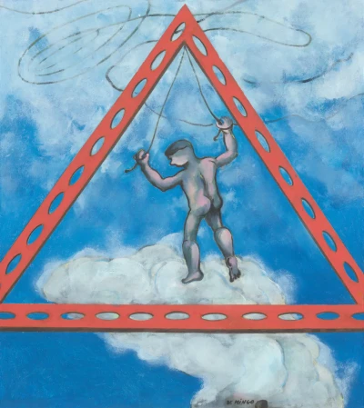 Print de Aluminio de "Print de "Triángulo""