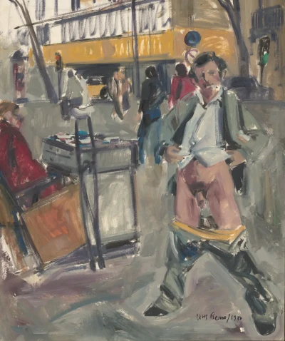 Print de aluminio de "Exhibicionista"