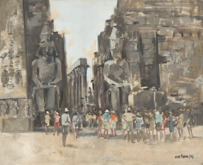 Print de aluminio de "Memorias de Egipto"