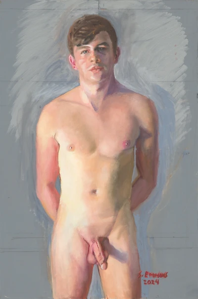 Matt, Hands behind back