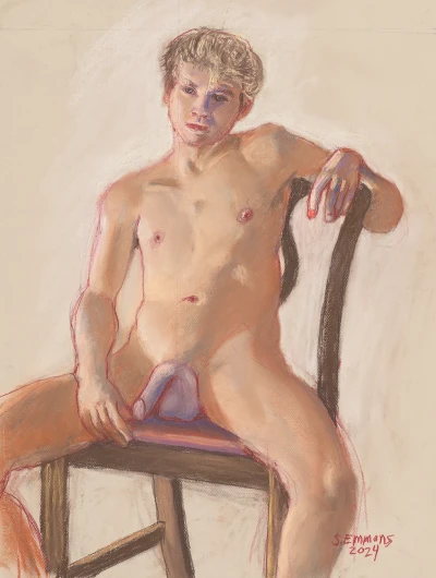 Steve, Arm over chair 2