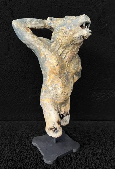 Bear striking a pose