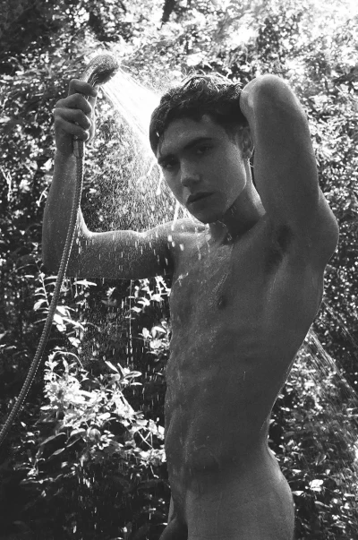Augusto in the rain