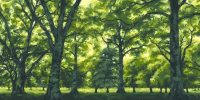Big Plane Trees