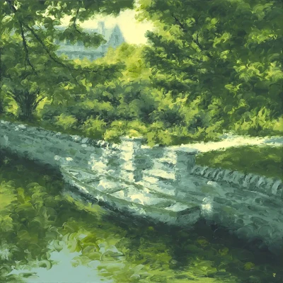 Boat in Green