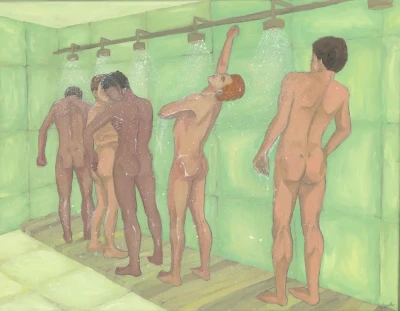 Boys in the shower