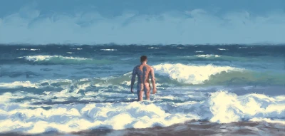 Print de aluminio de "Freedom of the sea"