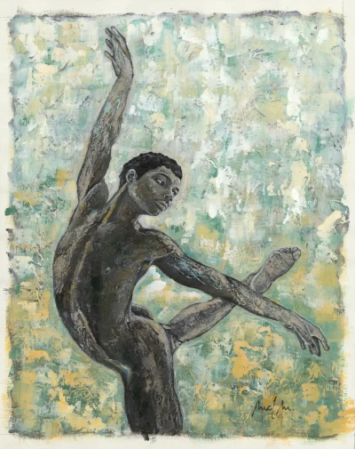 Dancer in the forest