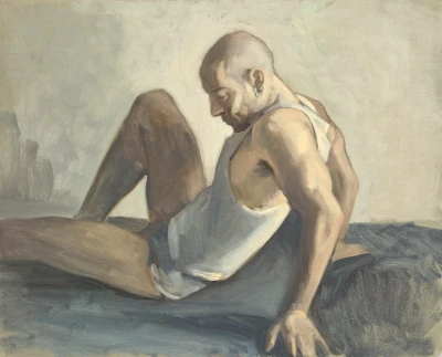 Reclining man