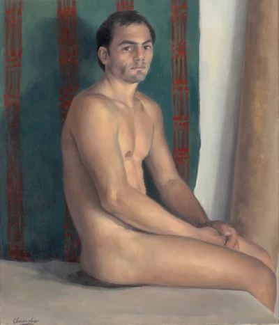 Agustin seated