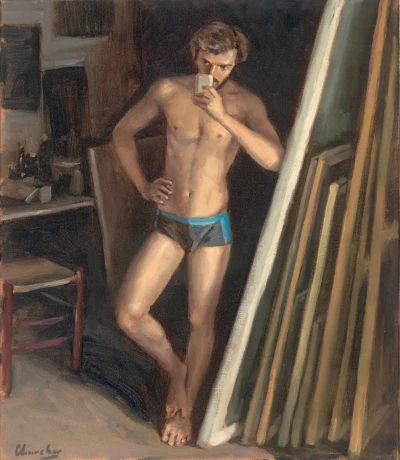 Dani sneaking a shot