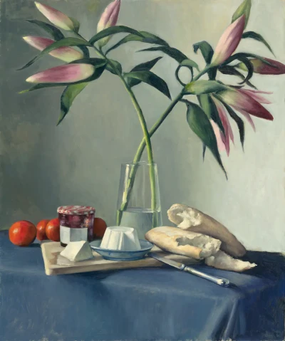 Still live with lillies